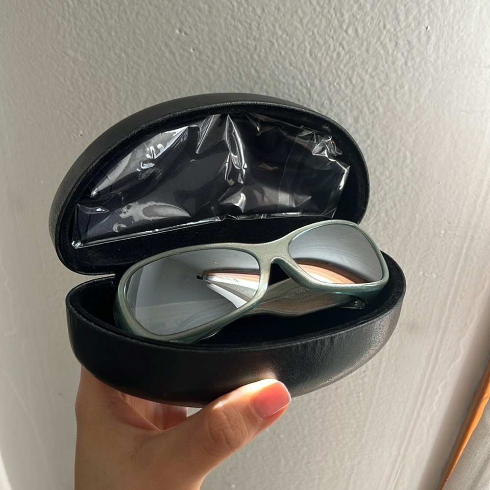 Kiko Kostadinov SS22 Clarissa Sea Green Sunglasses